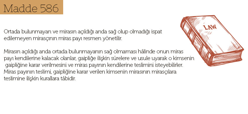 medeni kanun madde 586 nedir
