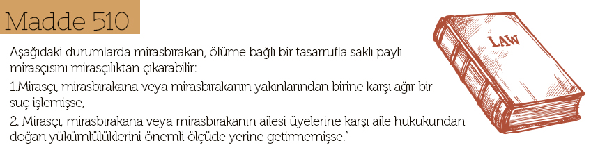 mirascılıktan cıkarma cesitleri madde 510 nedir